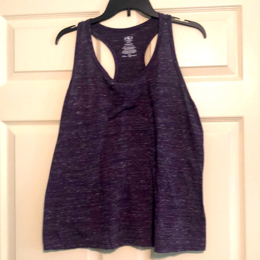 Athletic Works Purple Tank Top Large
